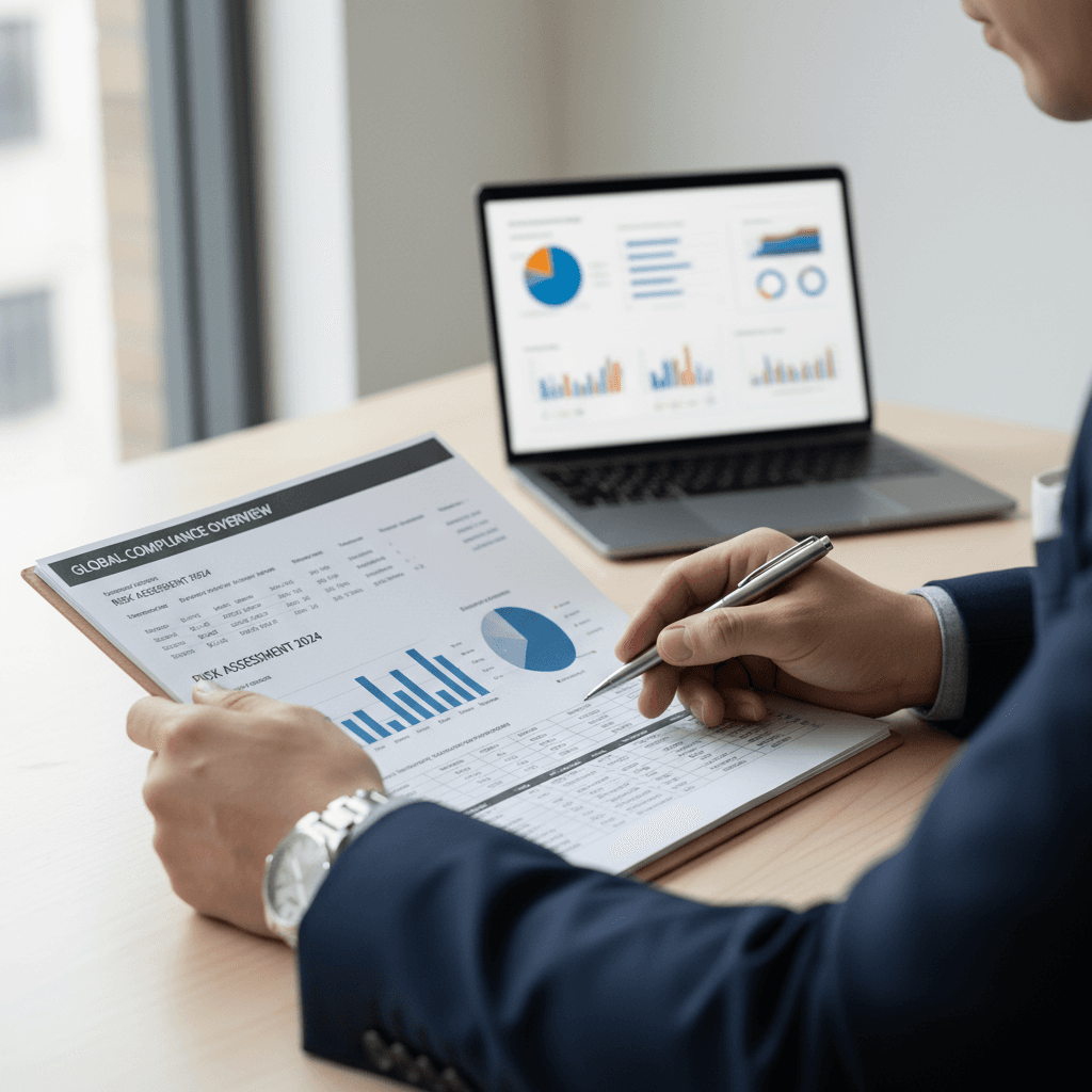 Compliance reporting and audit dashboard